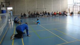 A kép 2019-ben a Csörgőlabda Bajnokságon készült