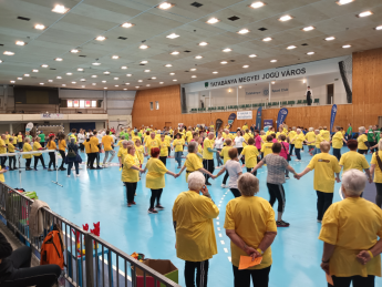 Örömtánc a sportfesztiválon